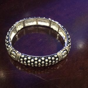 Silver stretch Lia Sophia bracelet
